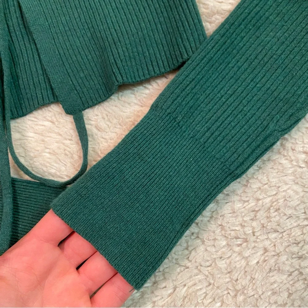 Wild Fable Ribbed Bow Sweater - Picture 4 of 5